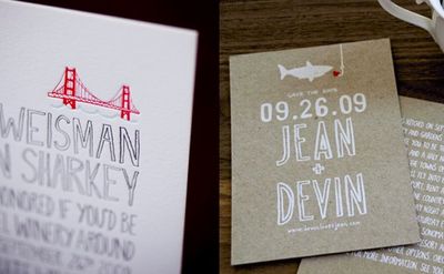 Hand lettering invitation