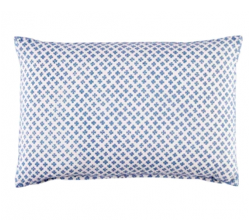 Block printed pillow