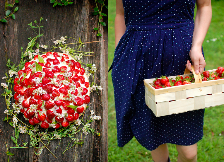 Strawberry cake