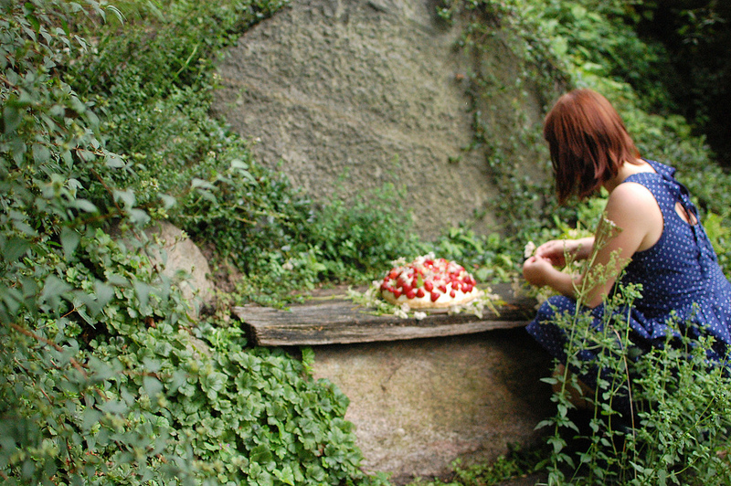 Strawberry cake spreewald