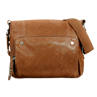 Leather satchel