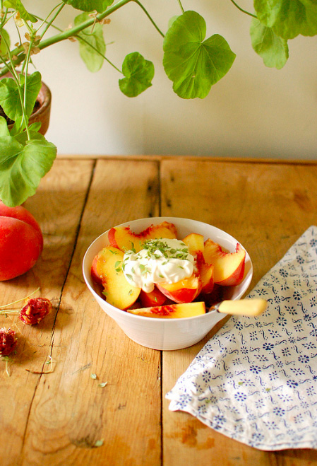 Peaches-and-creme-fraiche