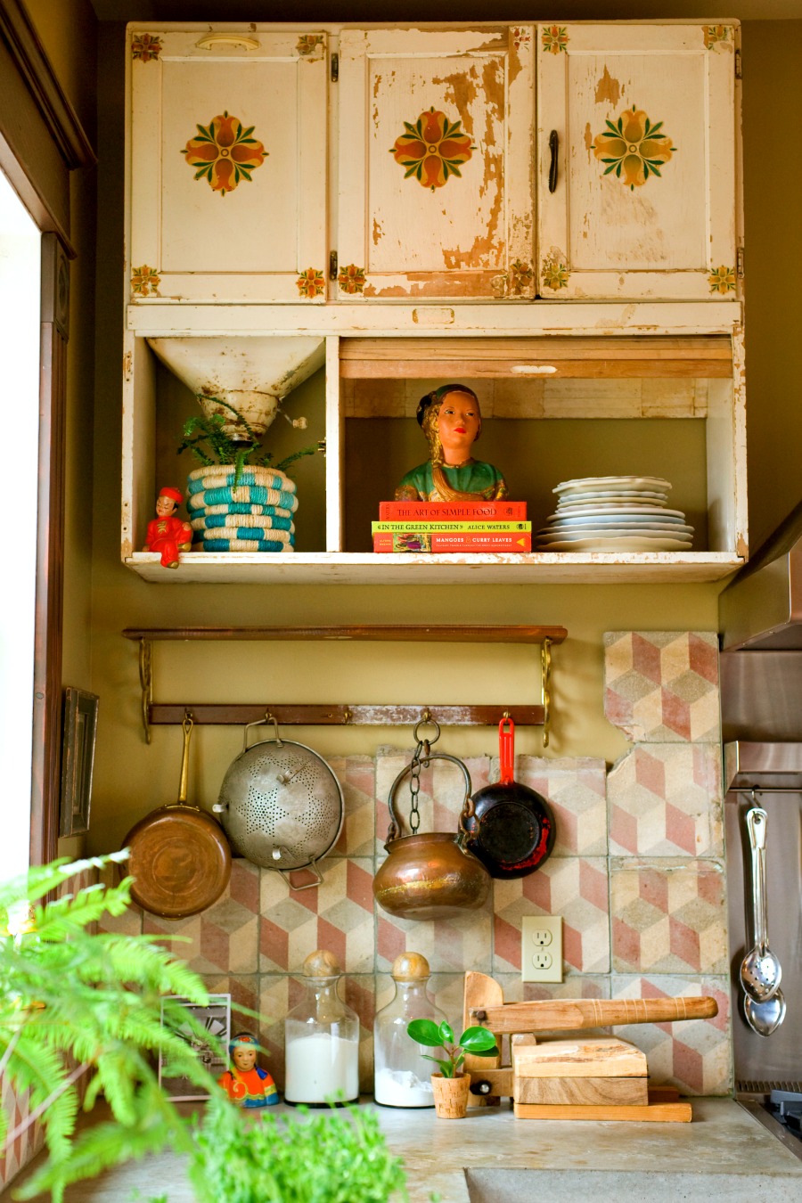 bohemian kitchen